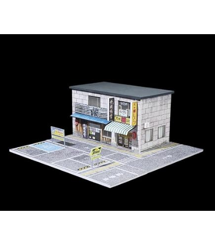 Amazon.co.jp: Raineed カーディーラー ジオラマ 展示ケース 1/64